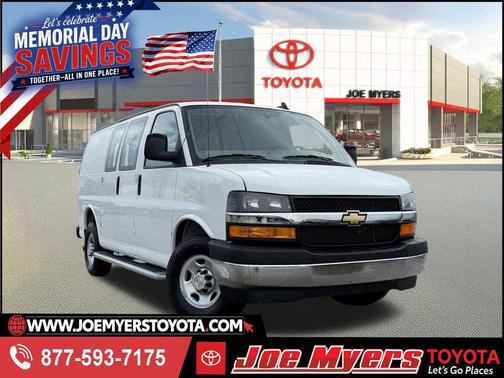 Summit White 2024 Chevrolet Express 2500 Work Van