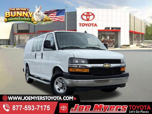 Summit White 2024 Chevrolet Express 2500 Work Van