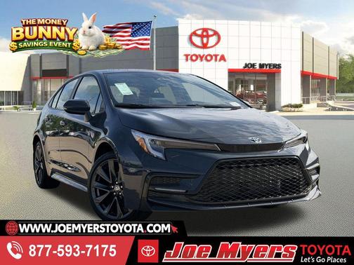 Underground/Midnight Black Metallic 2026 Toyota Corolla SE