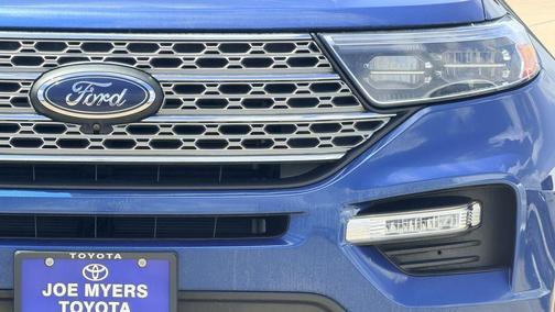 Blue Metallic 2023 Ford Explorer Limited