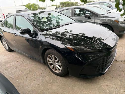 Midnight Black Metallic 2026 Toyota Camry LE