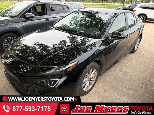 Midnight Black Metallic 2026 Toyota Camry LE