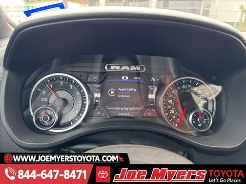 Hydro Blue Pearlcoat 2023 RAM 1500 Big Horn/Lone Star