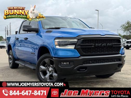 Hydro Blue Pearlcoat 2023 RAM 1500 Big Horn/Lone Star