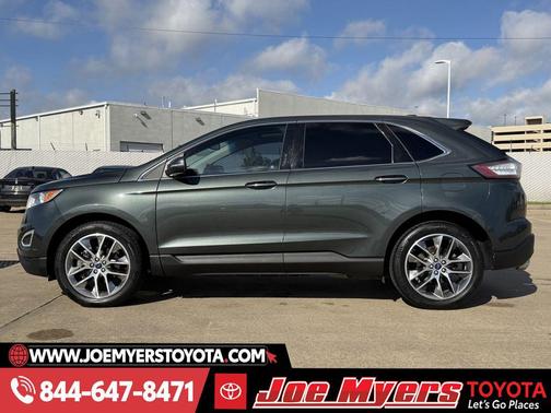 Bronze Fire Metallic Tinted Clearcoat 2015 Ford Edge Titanium