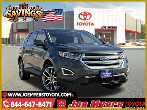 Bronze Fire Metallic Tinted Clearcoat 2015 Ford Edge Titanium