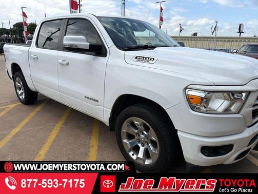 Bright White Clearcoat 2020 RAM 1500 Big Horn/Lone Star
