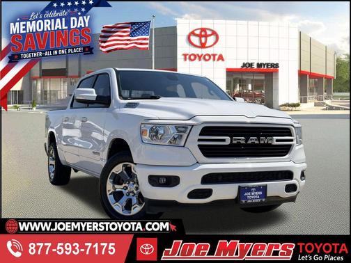 Bright White Clearcoat 2020 RAM 1500 Big Horn/Lone Star