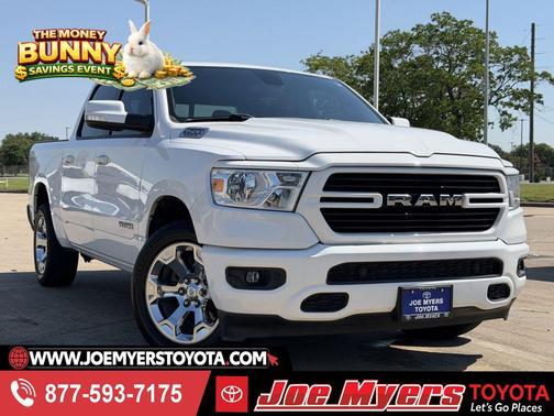 Bright White Clearcoat 2020 RAM 1500 Big Horn/Lone Star