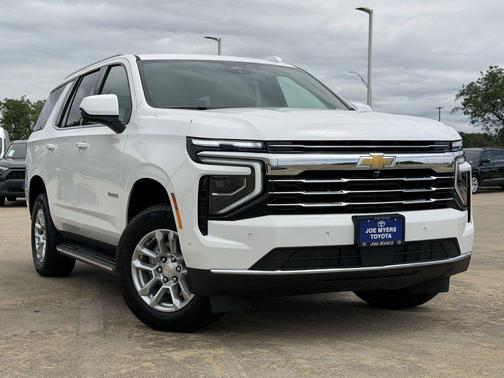 Summit White 2025 Chevrolet Tahoe LT