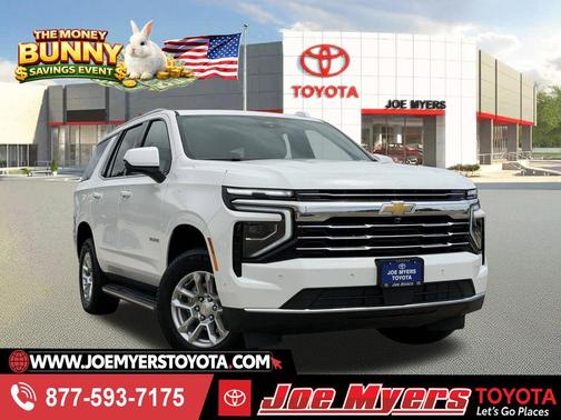 Summit White 2025 Chevrolet Tahoe LT