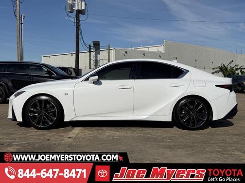 Ultra White 2021 Lexus IS 350 Base
