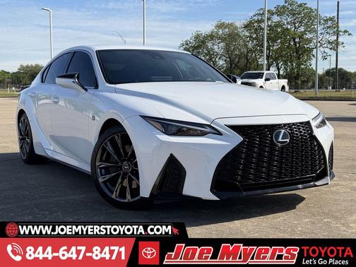 Ultra White 2021 Lexus IS 350 Base