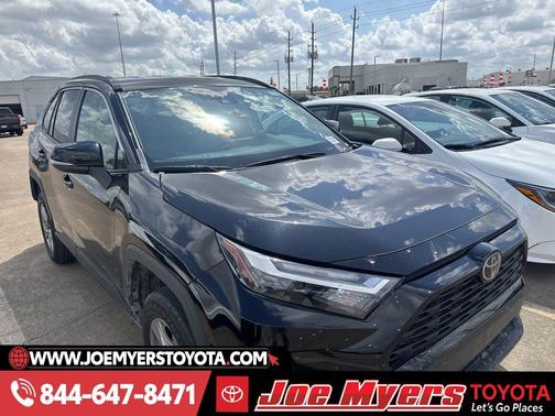 Midnight Black Metallic 2025 Toyota RAV4 XLE