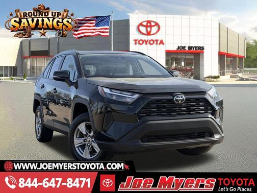 Midnight Black Metallic 2025 Toyota RAV4 XLE