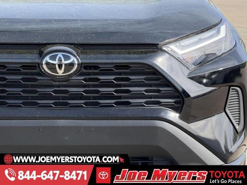 Midnight Black Metallic 2025 Toyota RAV4 XLE