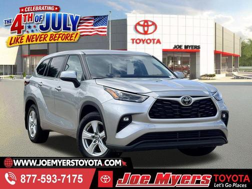 Celestial Silver Metallic 2024 Toyota Highlander LE