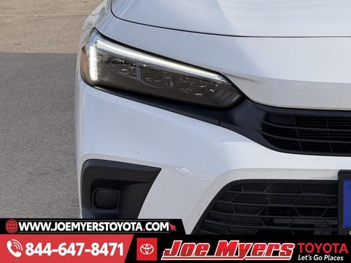 Platinum White Pearl 2024 Honda Civic Sport