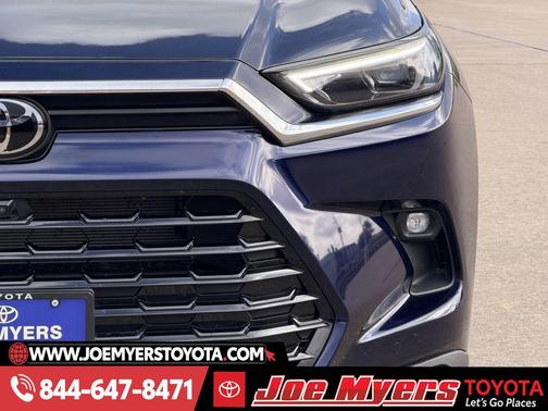 Blueprint 2025 Toyota Grand Highlander Platinum