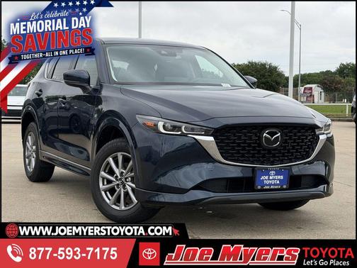 Deep Crystal Blue Mica 2024 Mazda CX-5 2.5 S Select Package