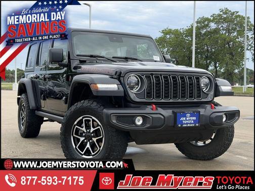 Black Clearcoat 2025 Jeep Wrangler Rubicon