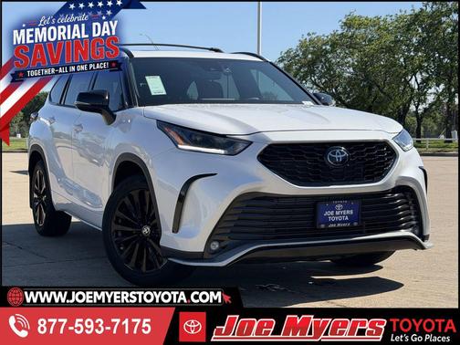 Wind Chill Pearl 2024 Toyota Highlander XSE