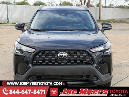 Jet Black 2025 Toyota Corolla Cross LE