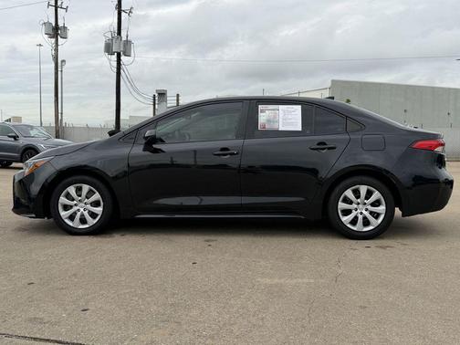 Black Sand Pearl 2022 Toyota Corolla LE