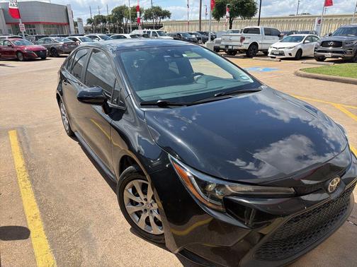 Black Sand Pearl 2022 Toyota Corolla LE