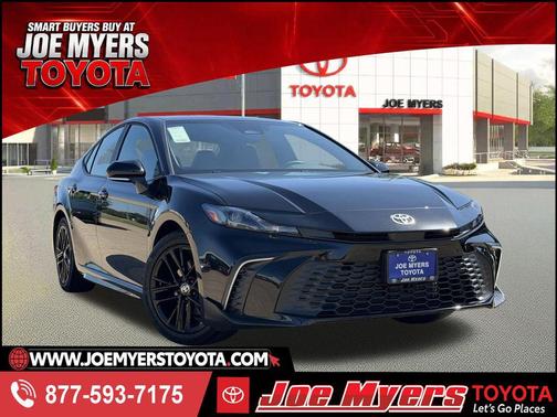 Black 2026 Toyota Camry SE