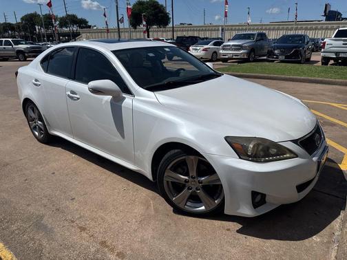 White 2013 Lexus IS 250 Base