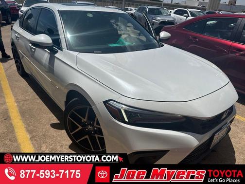 Platinum White Pearl 2022 Honda Civic Sport Touring