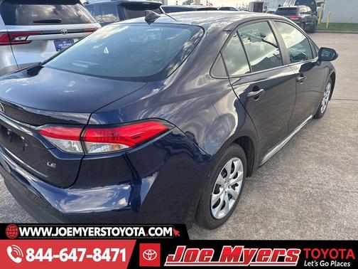 Blueprint 2025 Toyota Corolla LE