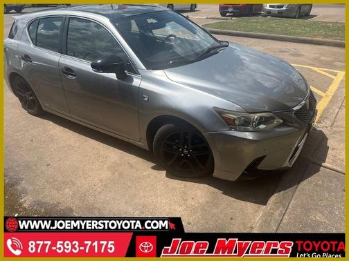 Silver Lining Metallic 2016 Lexus CT 200h Base