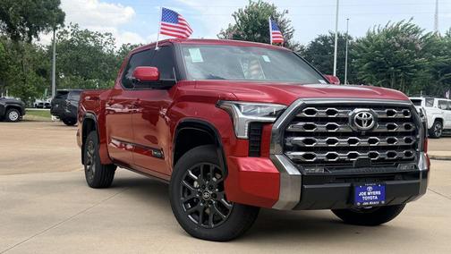 Supersonic Red 2026 Toyota Tundra Platinum