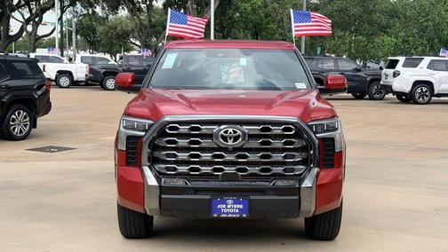 Supersonic Red 2026 Toyota Tundra Platinum