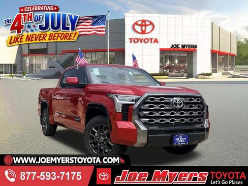Supersonic Red 2026 Toyota Tundra Platinum