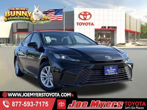 Midnight Black Metallic 2026 Toyota Camry LE