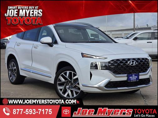 Quartz White 2023 Hyundai SANTA FE Calligraphy