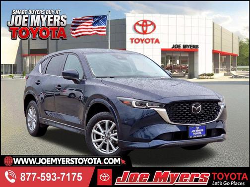 Deep Crystal Blue Mica 2024 Mazda CX-5 2.5 S Select Package