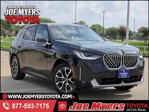 Black Sapphire Metallic 2025 BMW X3 30 xDrive