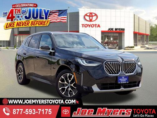 Black Sapphire Metallic 2025 BMW X3 30 xDrive