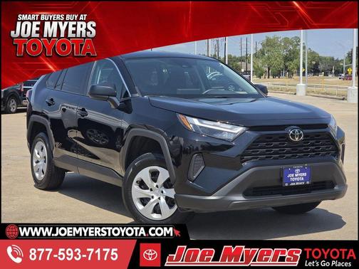 Midnight Black Metallic 2025 Toyota RAV4 LE