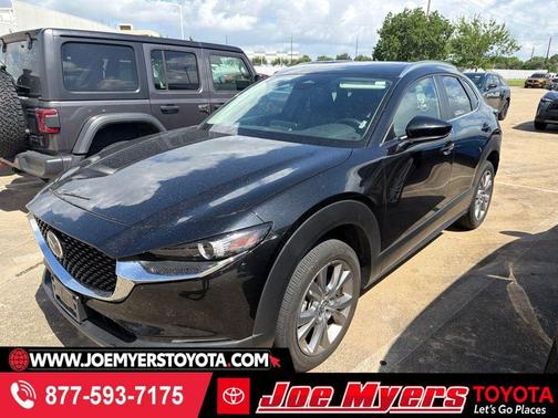 Jet Black Mica 2025 Mazda CX-30 2.5 S Preferred Package