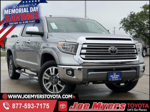 Silver Sky Metallic 2019 Toyota Tundra 1794 Edition