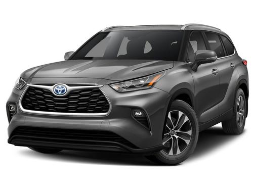 Magnetic Gray Metallic 2023 Toyota Highlander Hybrid XLE