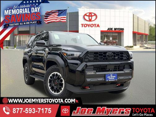 Black 2026 Toyota 4Runner TRD Off Road Premium