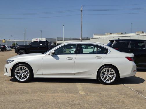 White Metallic 2025 BMW 330 330i