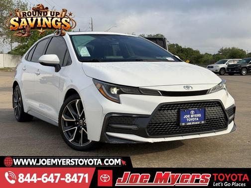 Super White 2021 Toyota Corolla SE