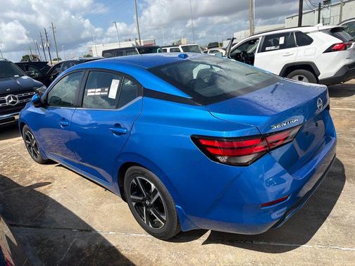 Electric Blue Metallic 2025 Nissan Sentra SV
